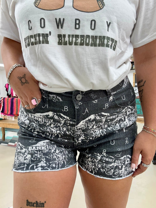 Wild West Bandit Shorts