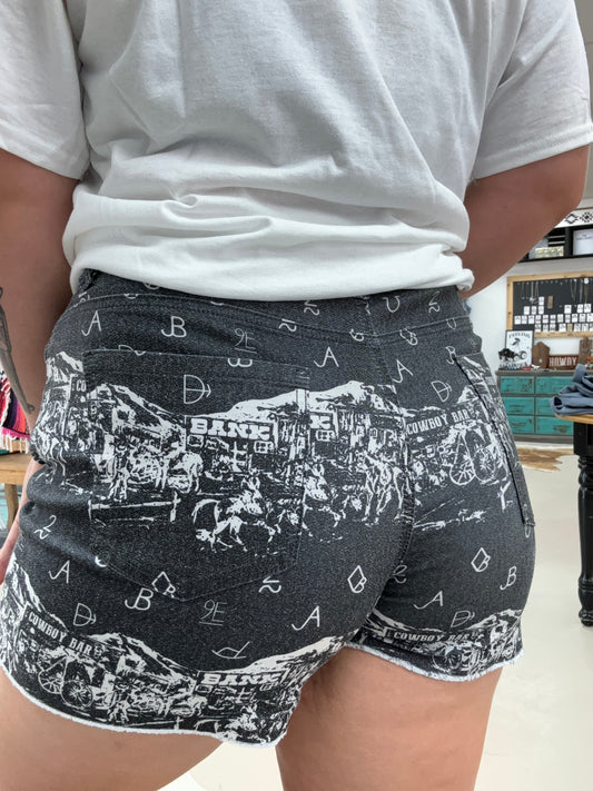 Wild West Bandit Shorts