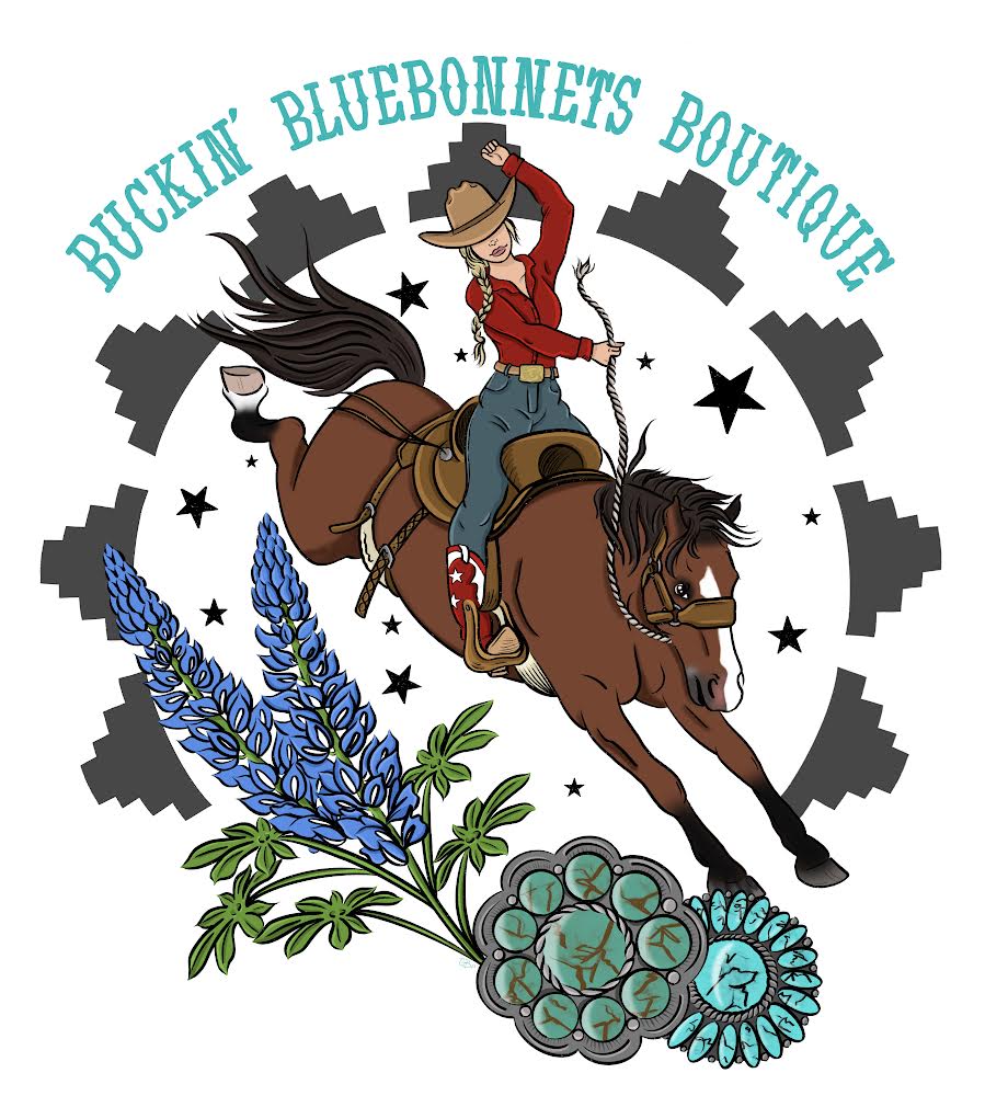 Buckin Bluebonnets