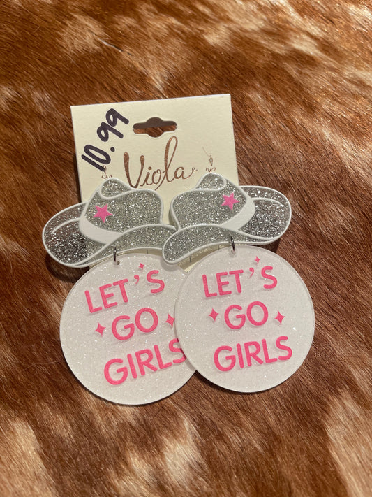 Let’s Go Girls Stud Earrings