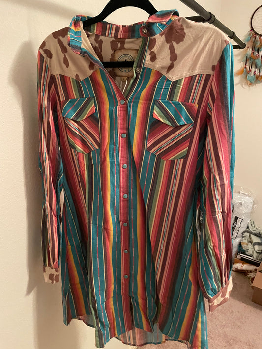 Serape Dreams Button Up