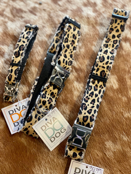 Leopard Dog Collar