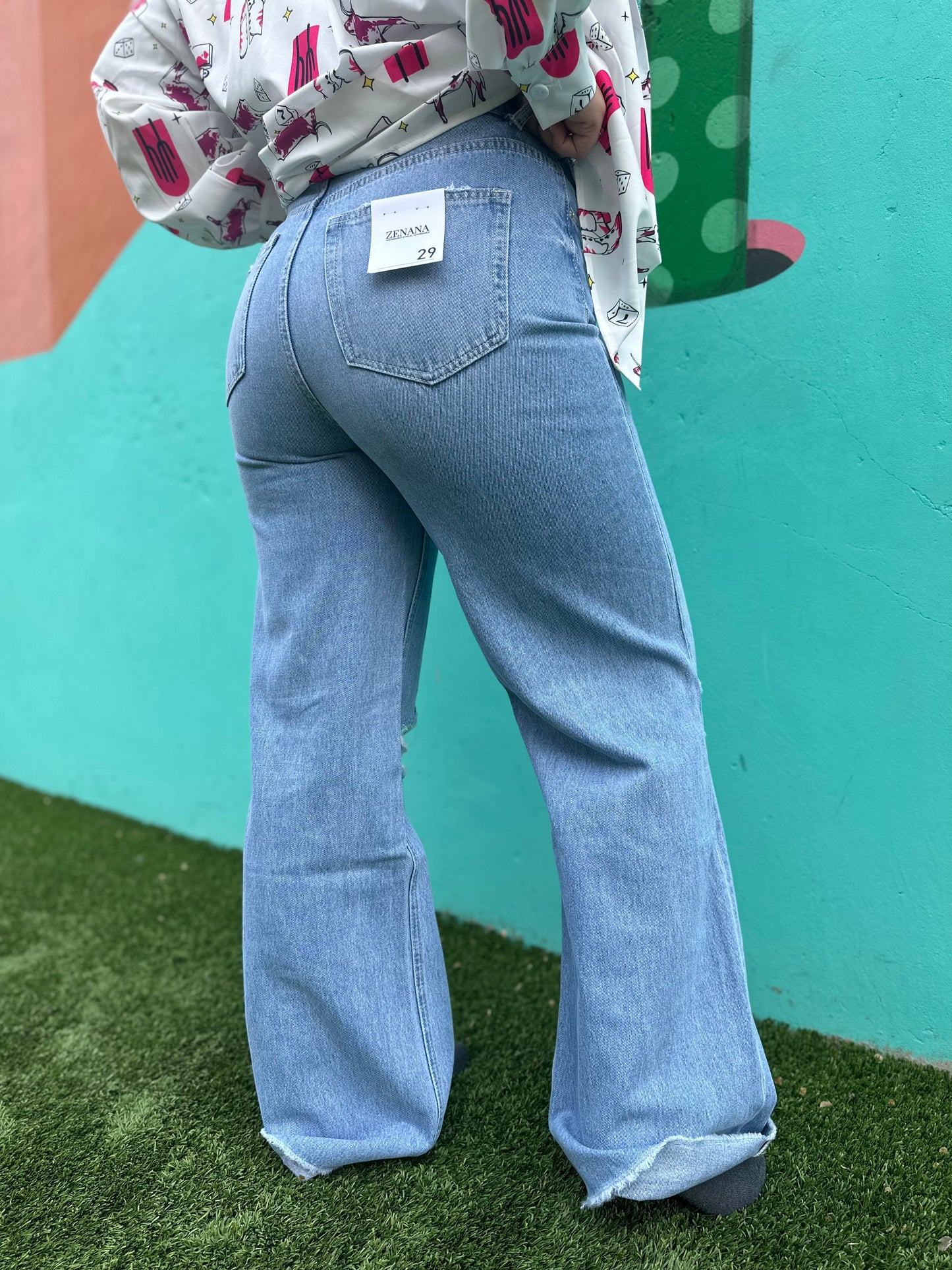 Senorita Jeans – Buckin’ Bluebonnets